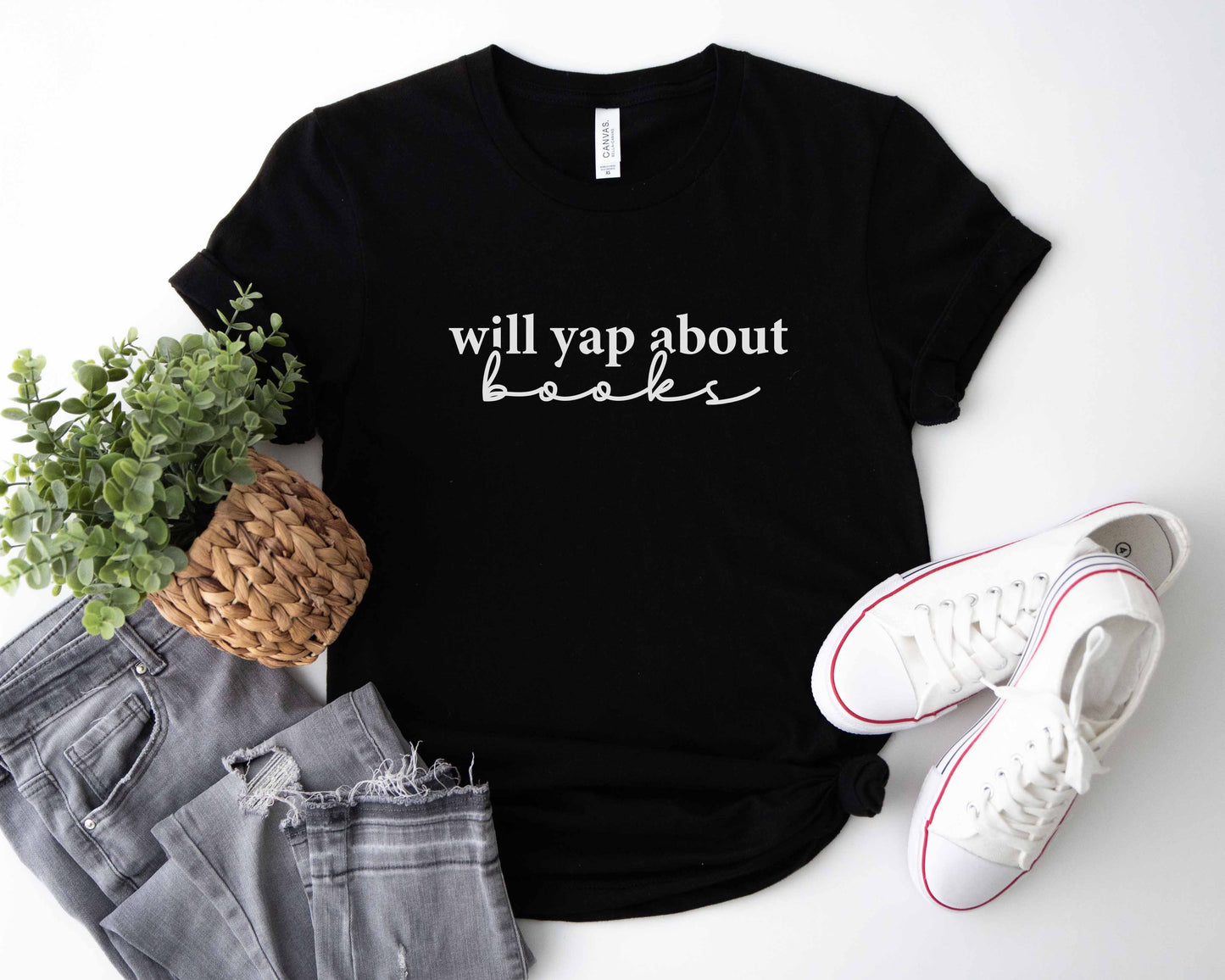 Will Yap About Books T-Shirt
