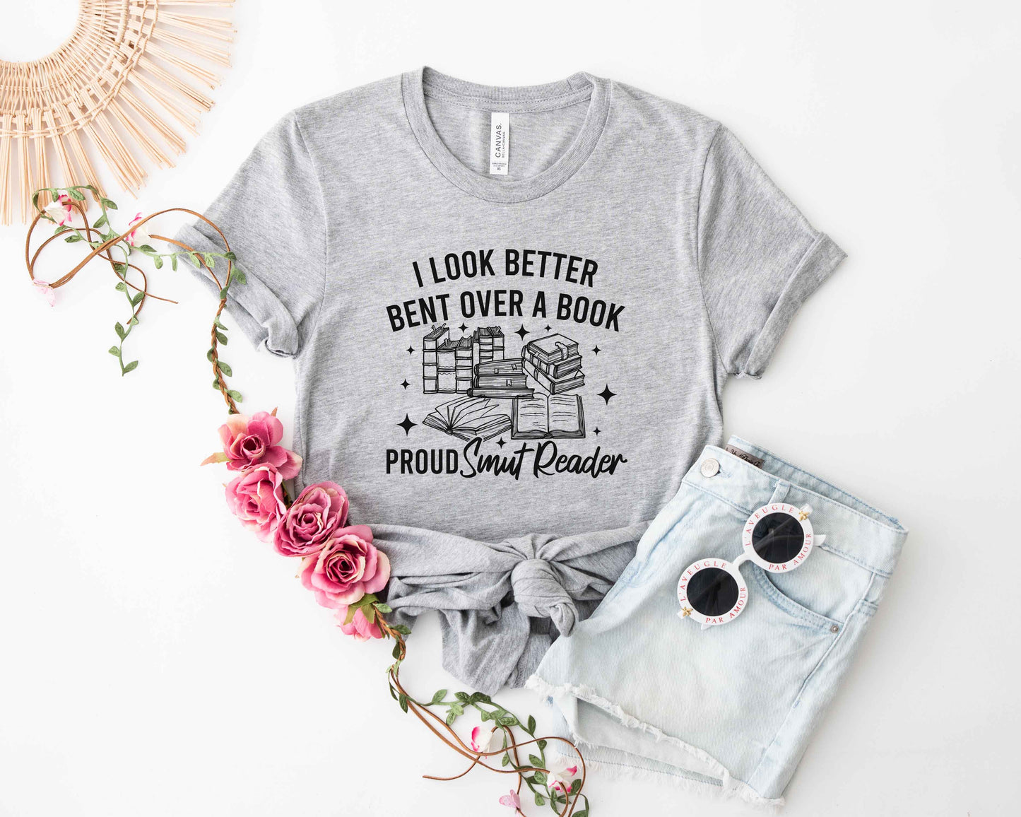I Look Better Bent Over A Book Proud Smut Reader T-Shirt
