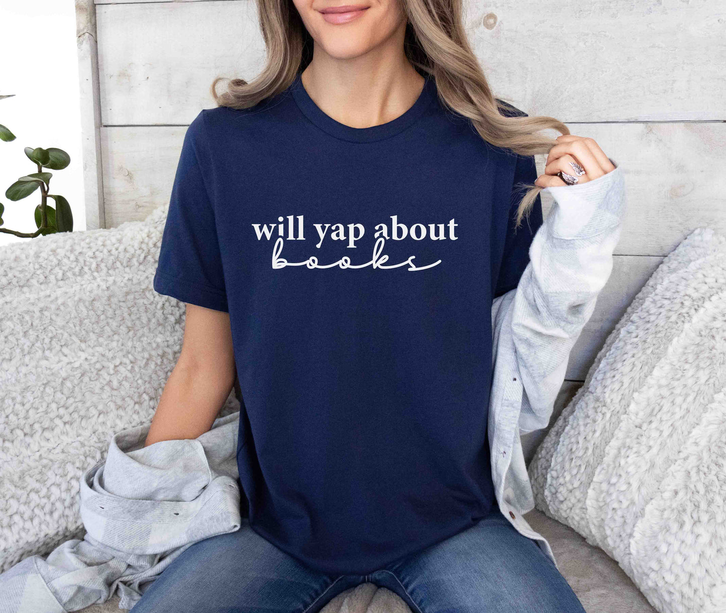 Will Yap About Books T-Shirt