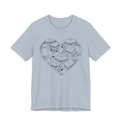 Book Heart T-Shirt