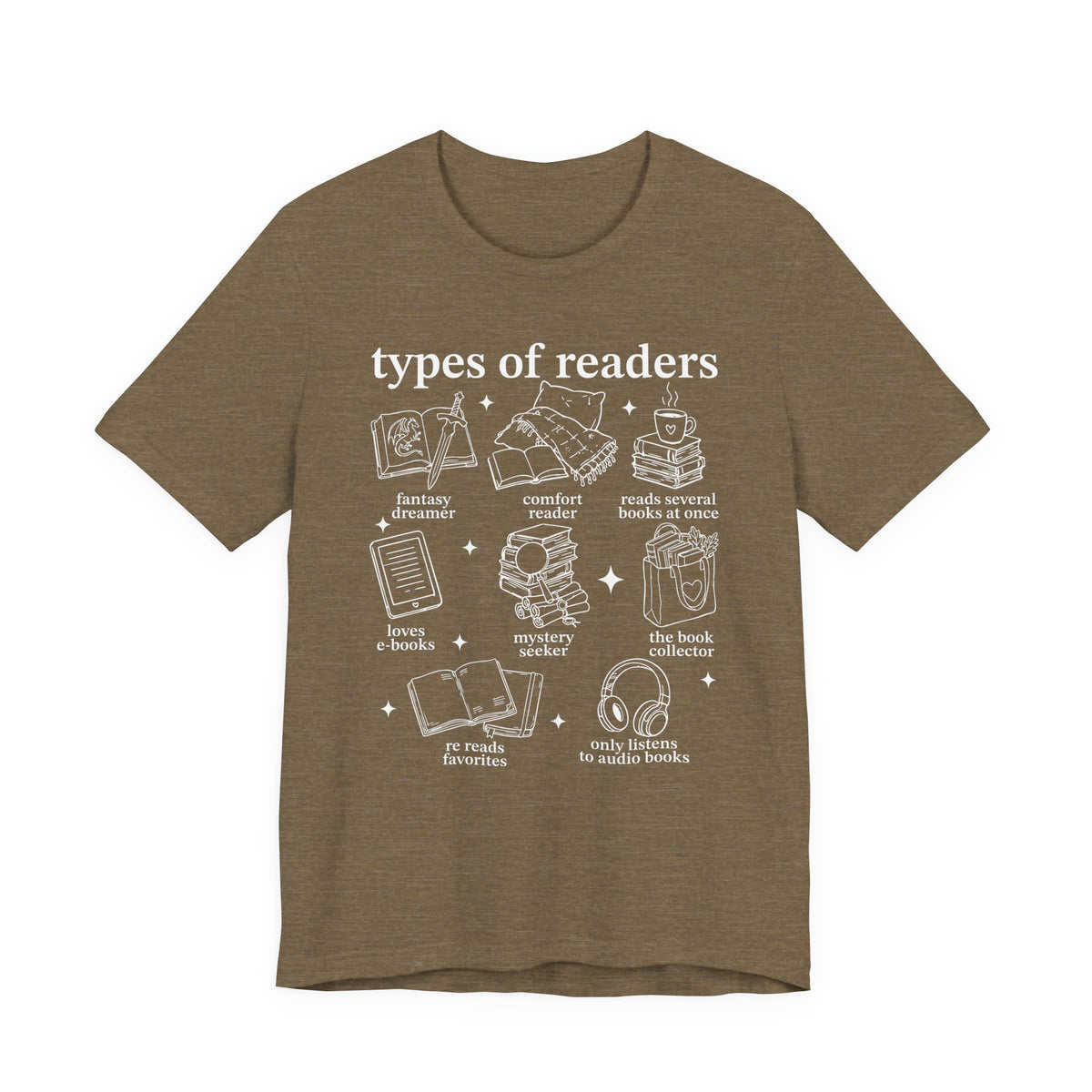 Types Of Readers T-Shirt