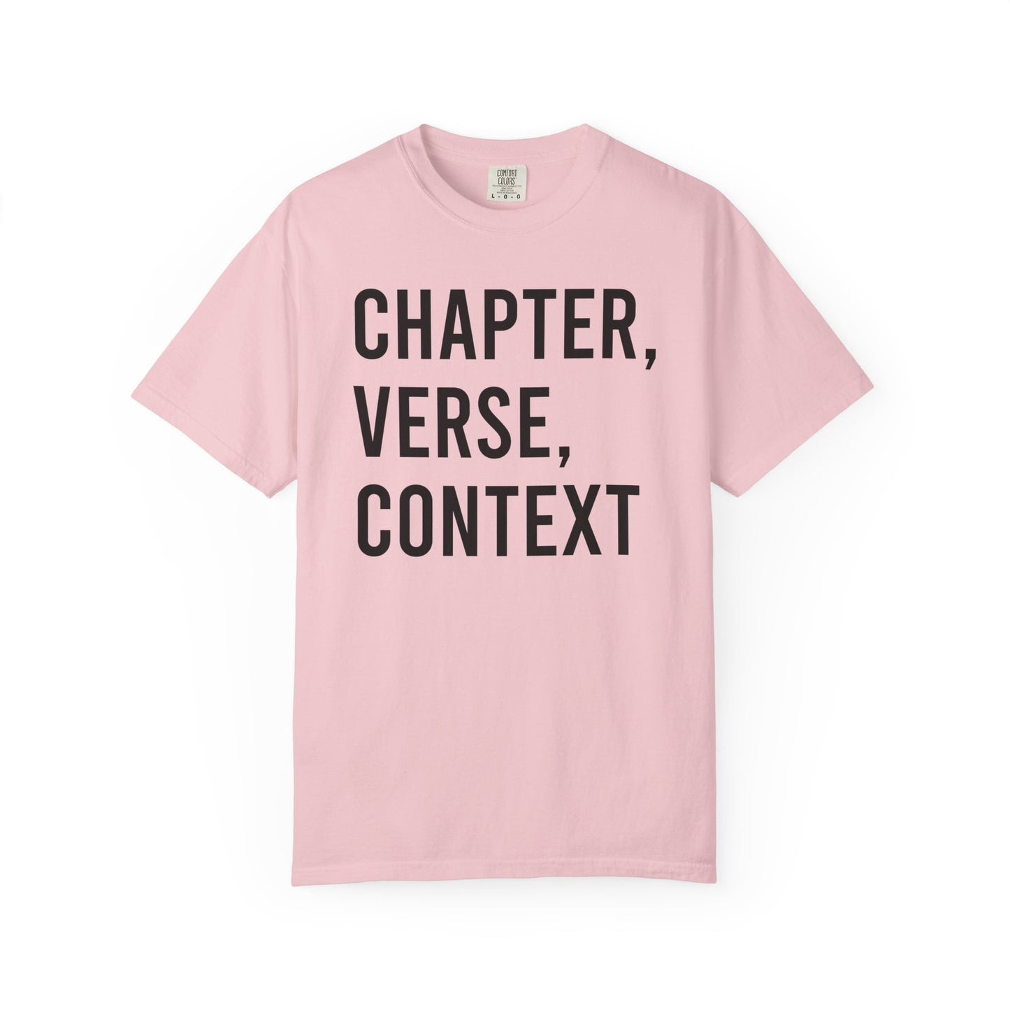 Book Chapter Verse Context Comfort Colors® Shirt