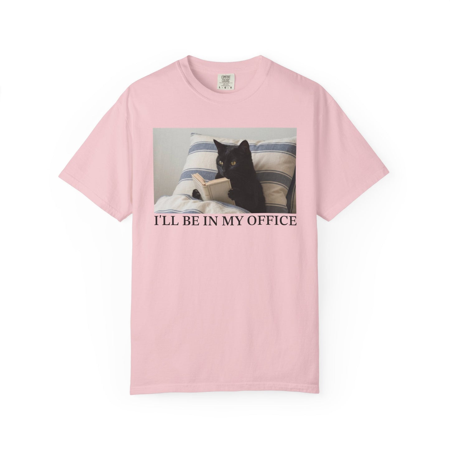I'll Be In My Office Black Cat Comfort Colors® Shirt