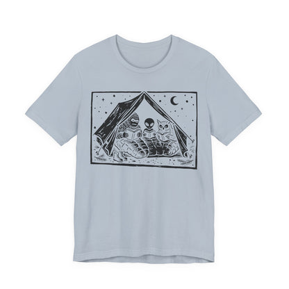 Mothman, Bigfoot and Horned Reading T-Shirt