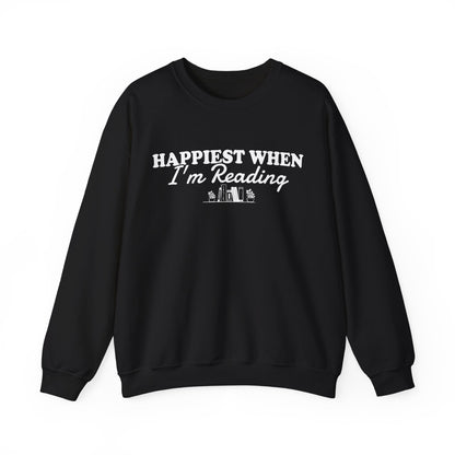 Happiest When I'm Reading Sweatshirt