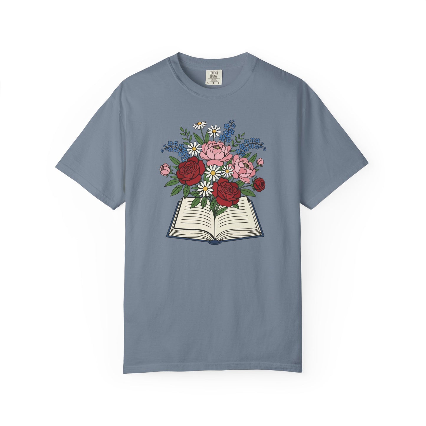 Flowered Book Comfort Colors® Shirt