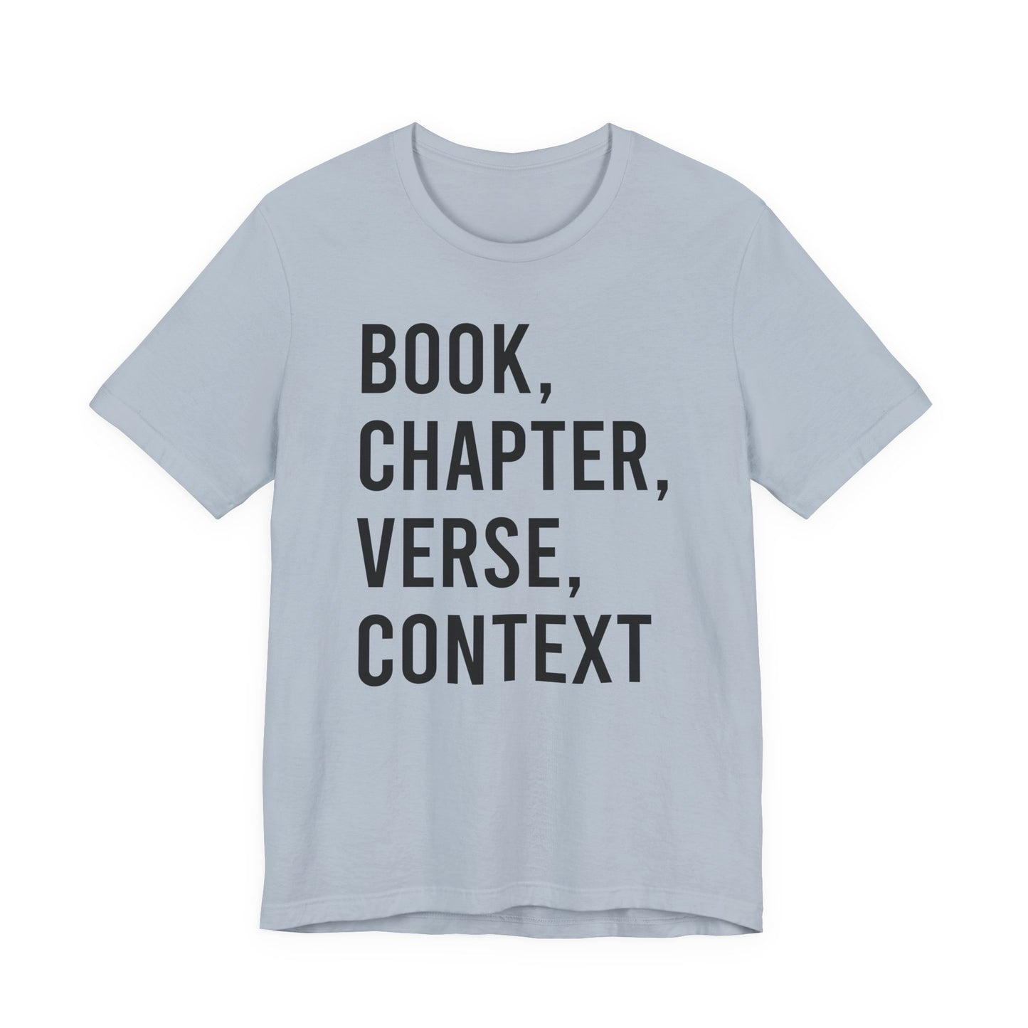 Book Chapter Verse Context T-Shirt