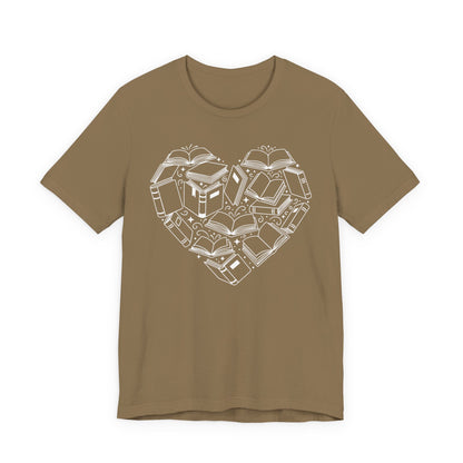 Book Heart T-Shirt
