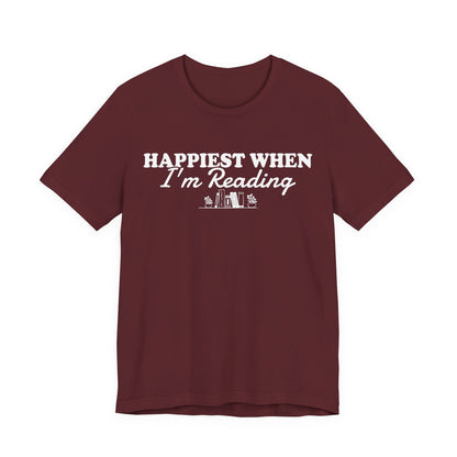 Happiest When I'm Reading T-Shirt