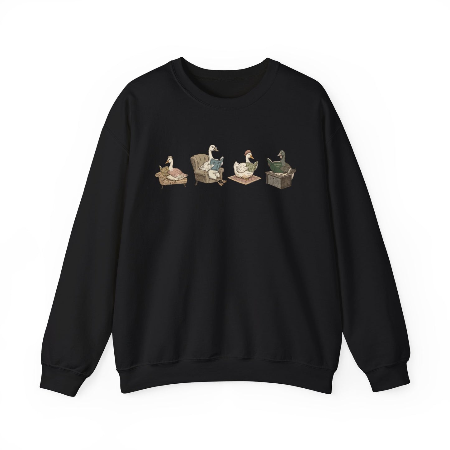 Gooses Reading Books Sweatshirt