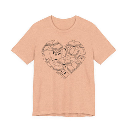 Book Heart T-Shirt