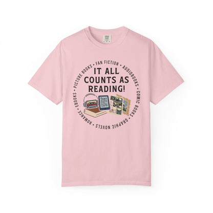 It All Counts As Reading Comfort Colors® Shirt