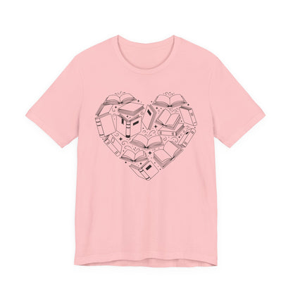 Book Heart T-Shirt