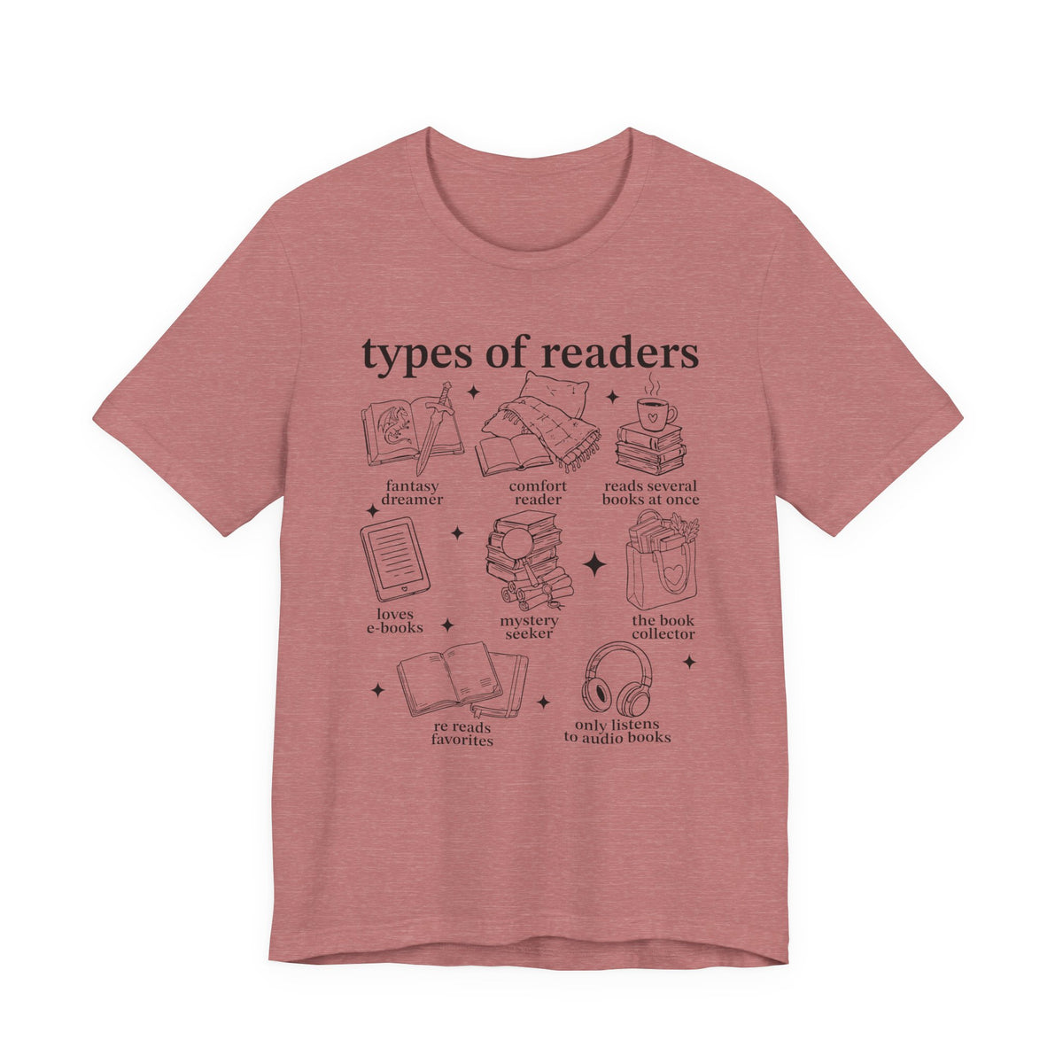 Types Of Readers T-Shirt