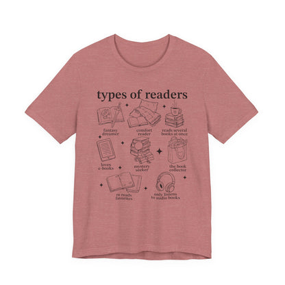 Types Of Readers T-Shirt