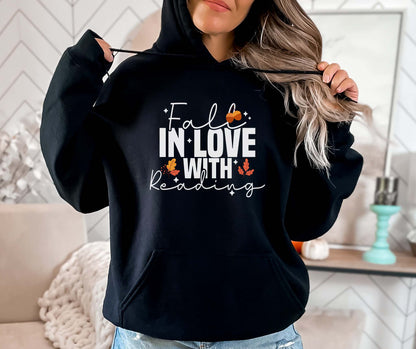 Fall In Love With Reading Hoodie