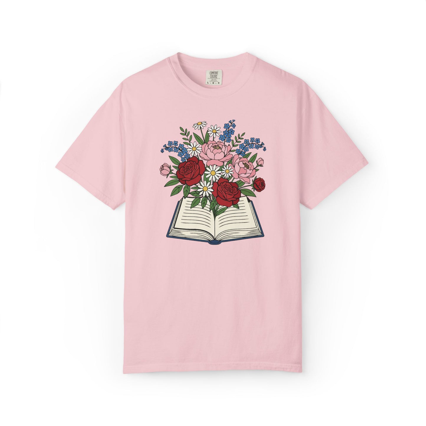 Flowered Book Comfort Colors® Shirt