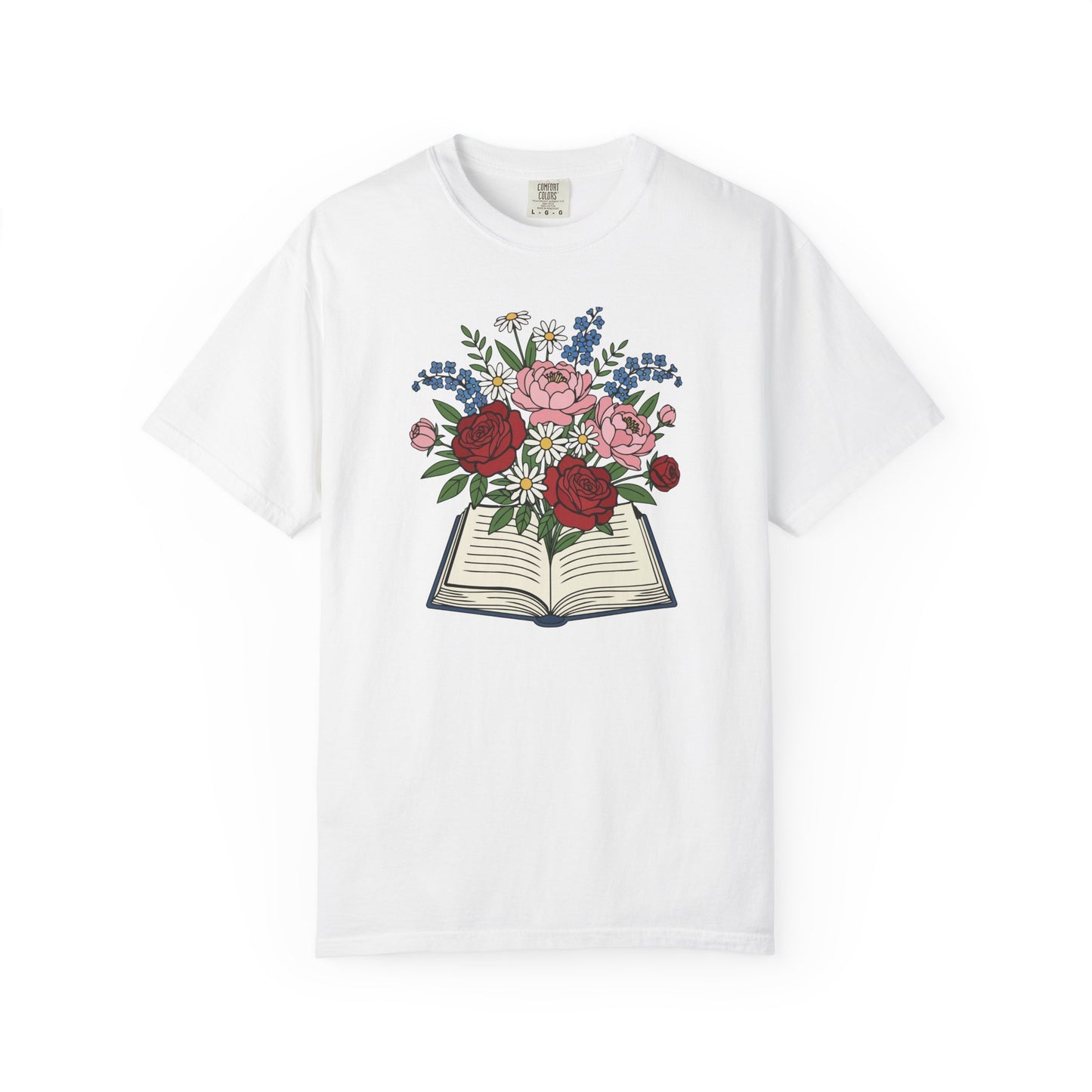 Flowered Book Comfort Colors® Shirt