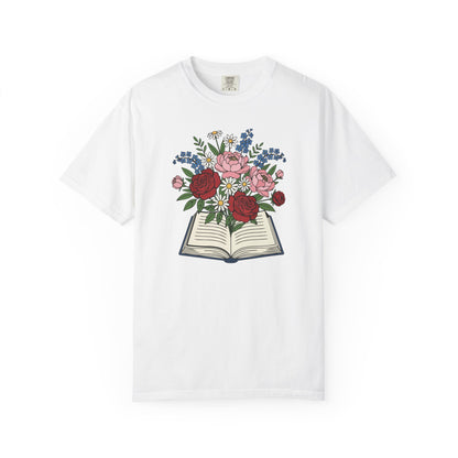 Flowered Book Comfort Colors® Shirt