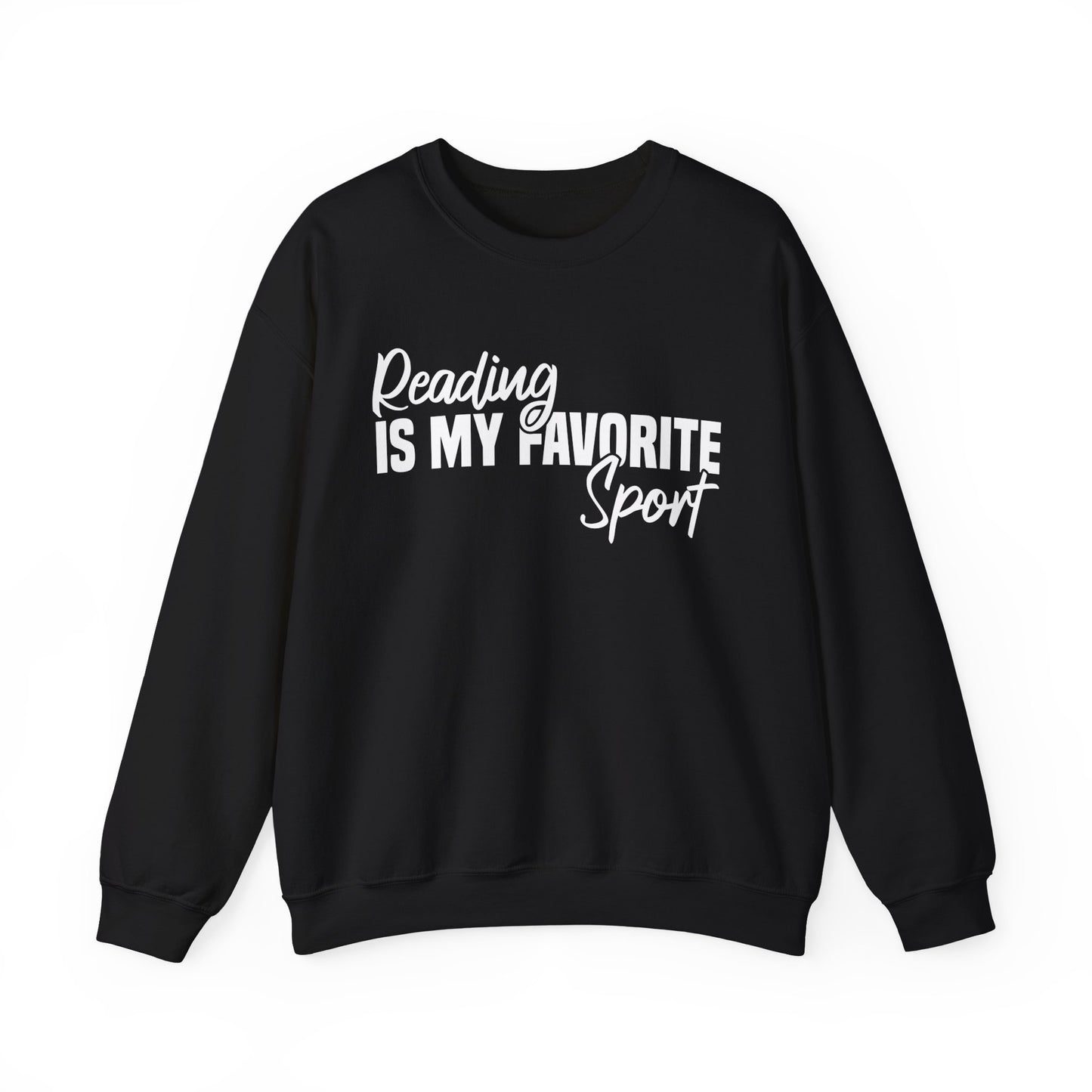 Reading Is My Favorite Sport Sweatshirt