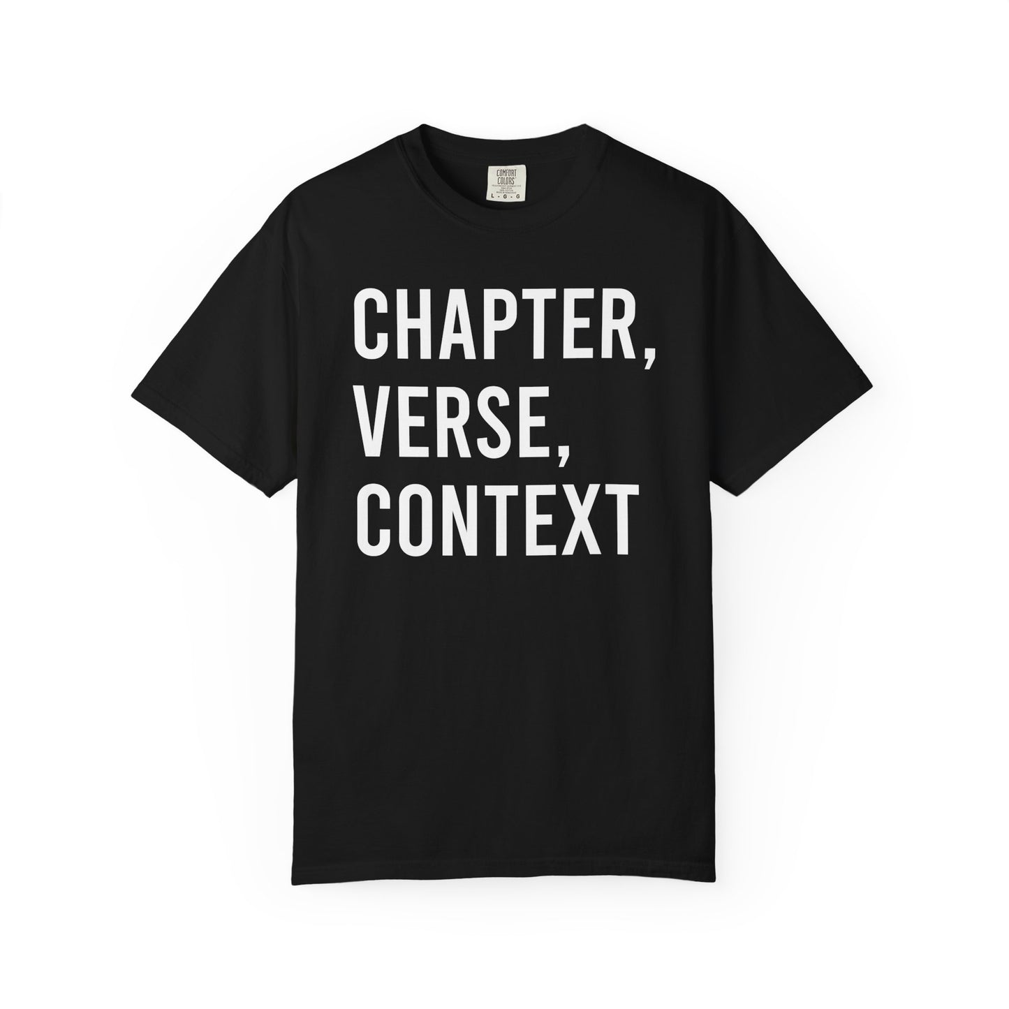 Book Chapter Verse Context Comfort Colors® Shirt
