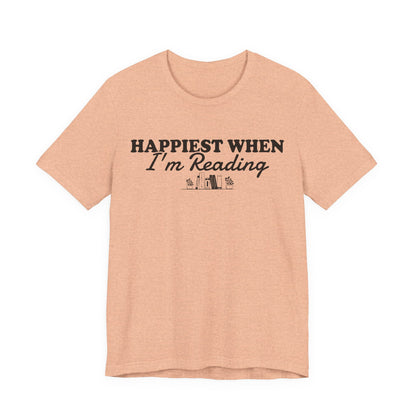Happiest When I'm Reading T-Shirt