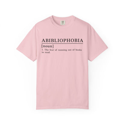Abibliophobia Comfort Colors® Shirt