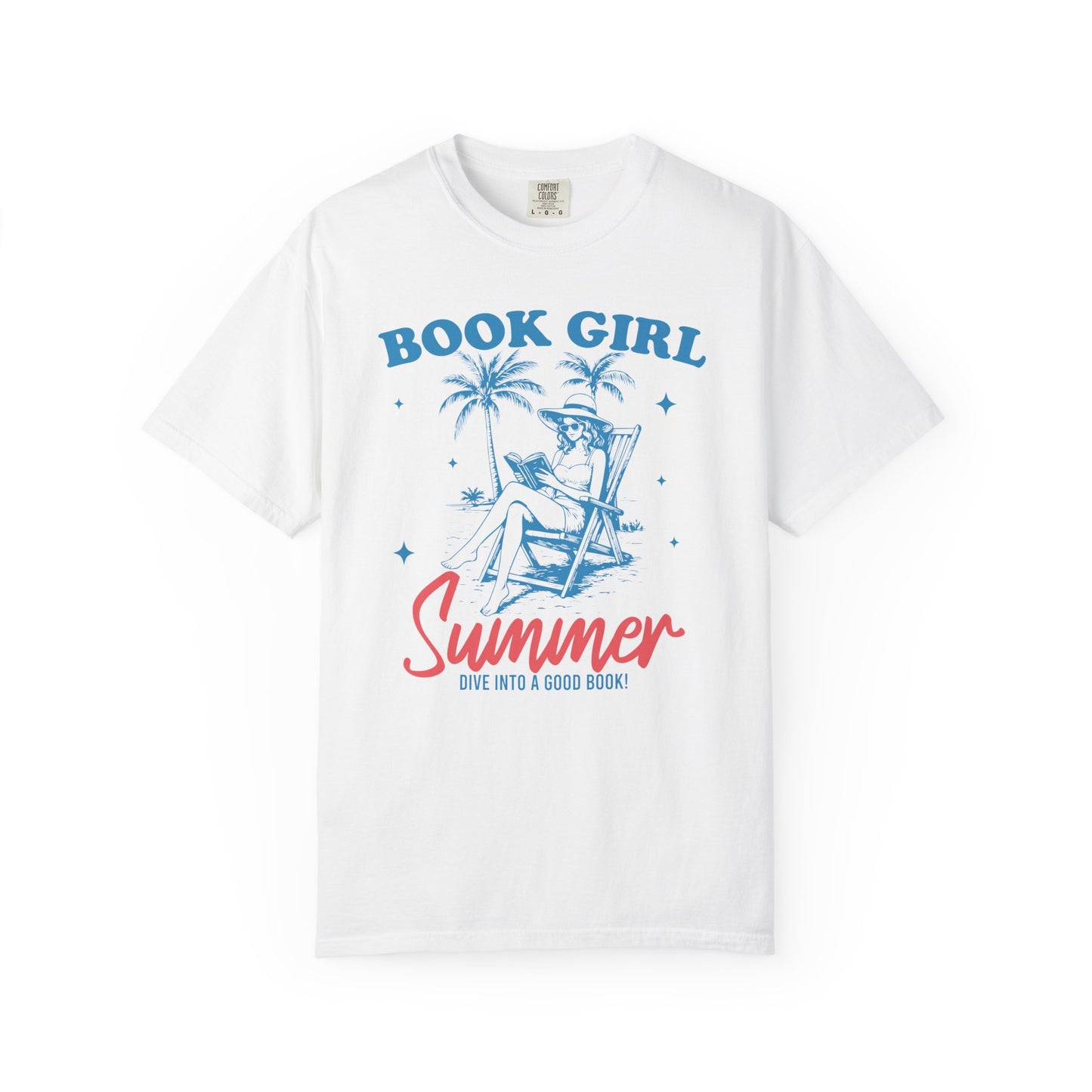 Book Girl Summer Comfort Colors® Shirt