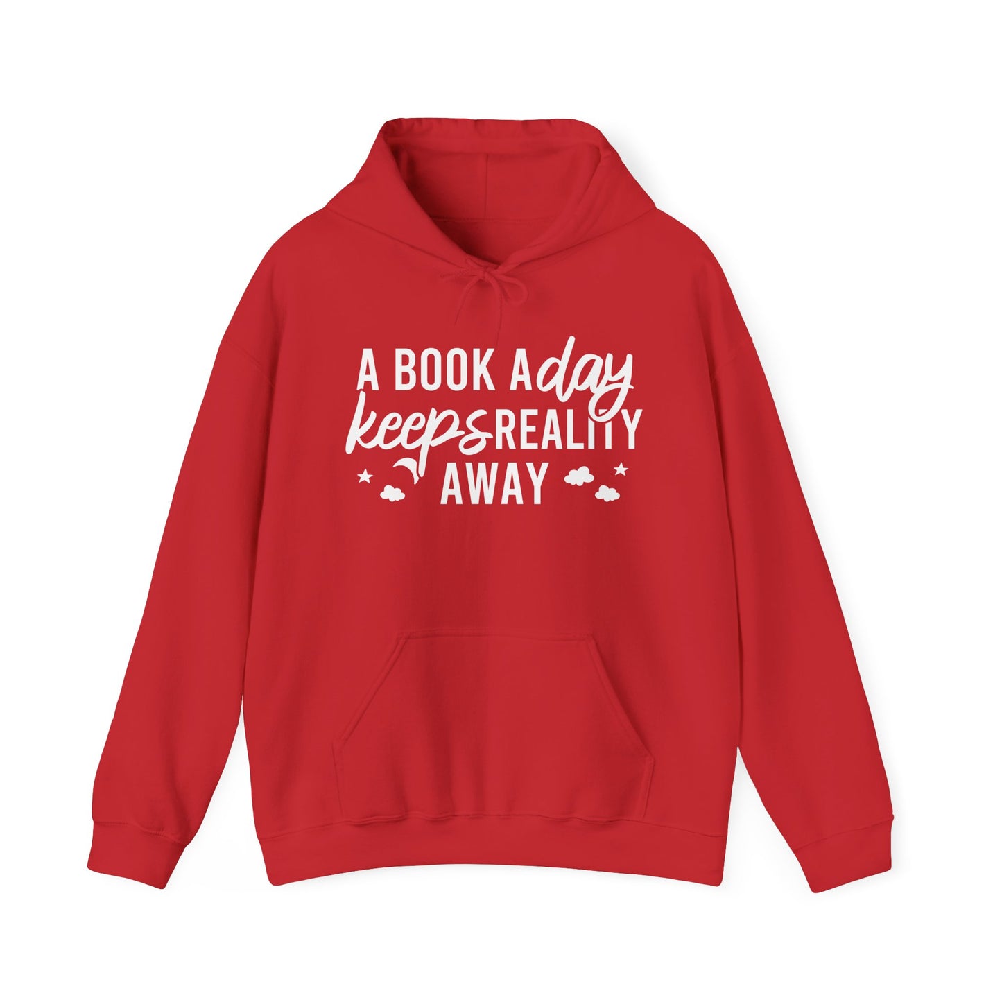 A Book A Day Keeps Reality Away Hoodie