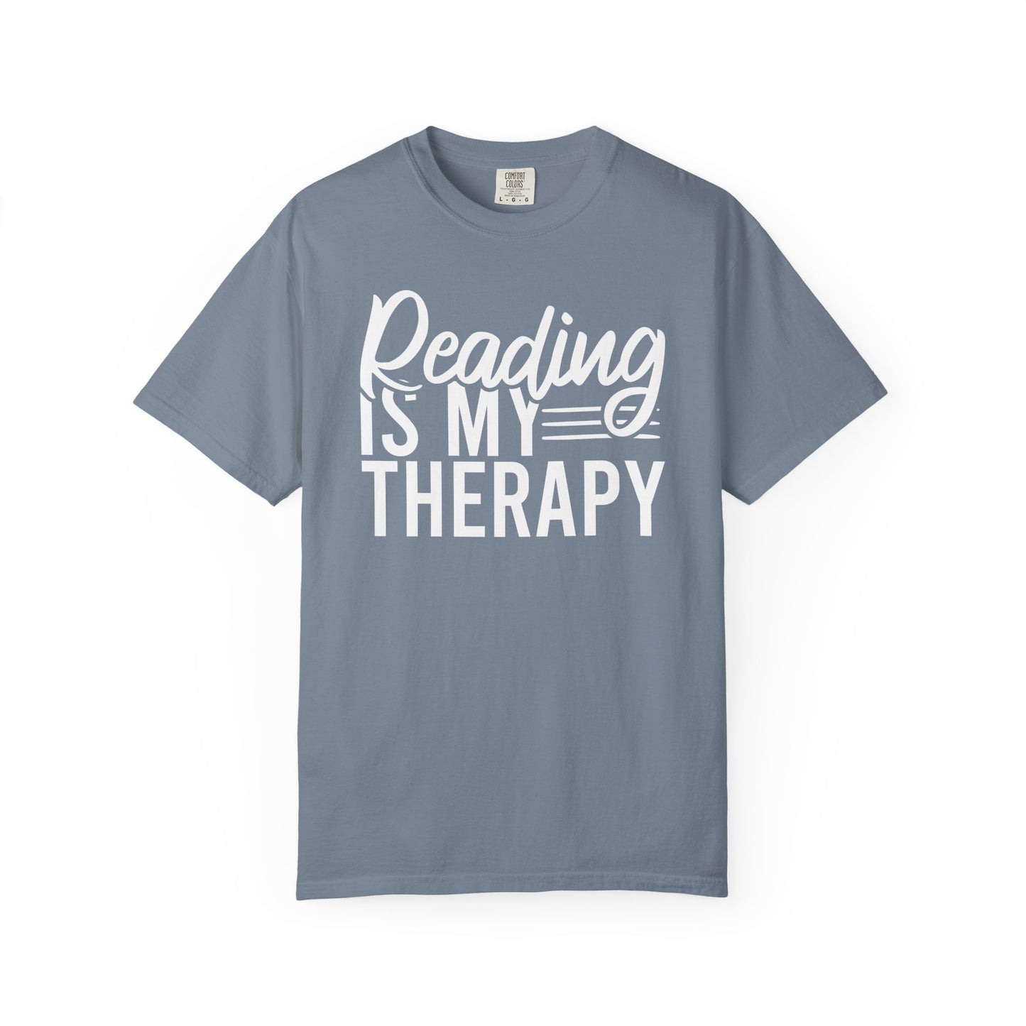 Reading Is My Therapy Comfort Colors® Shirt