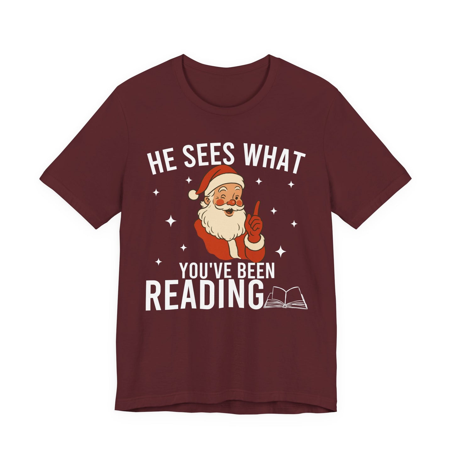 He Sees What You've Been Reading T-Shirt