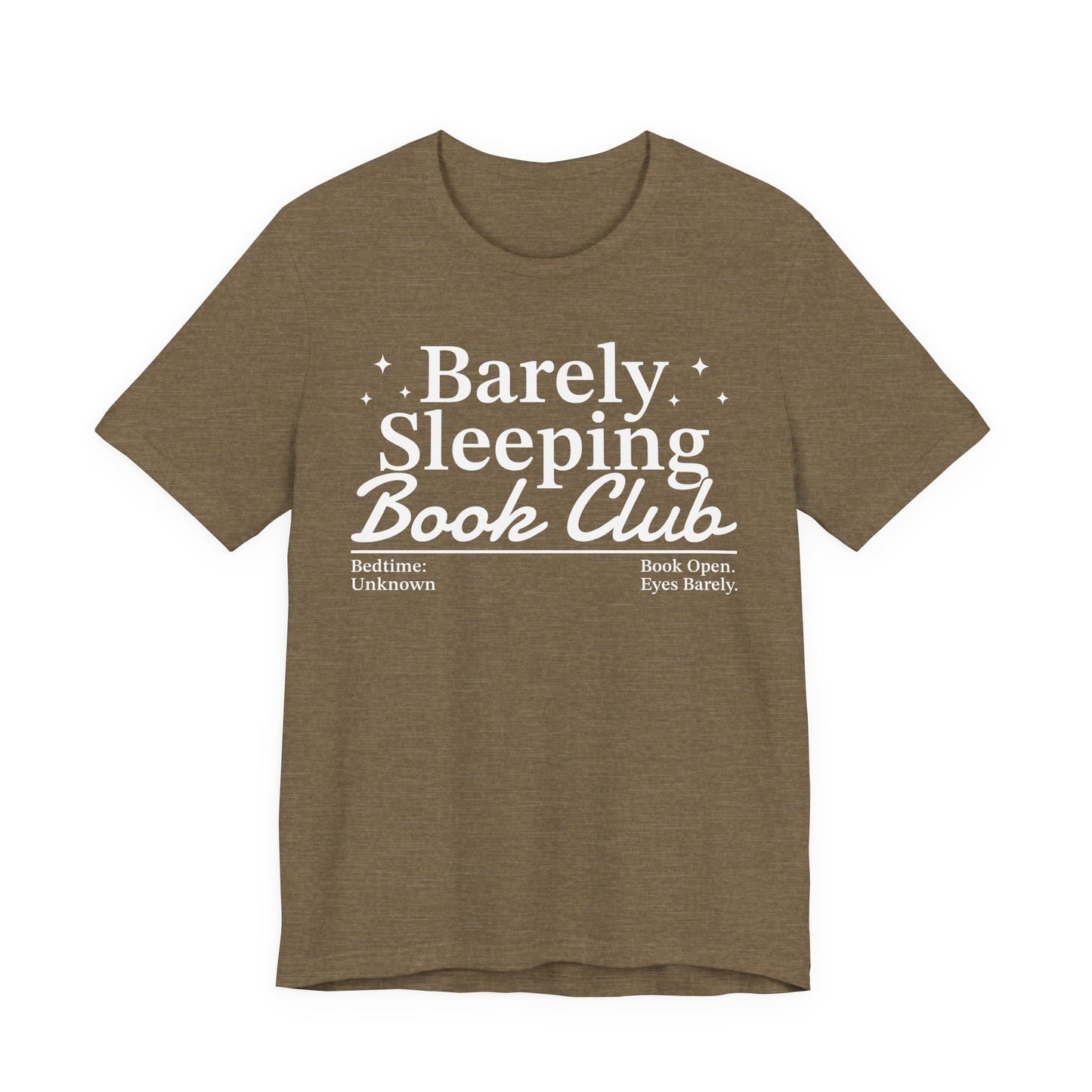 Barely Sleeping Book Club T-Shirt