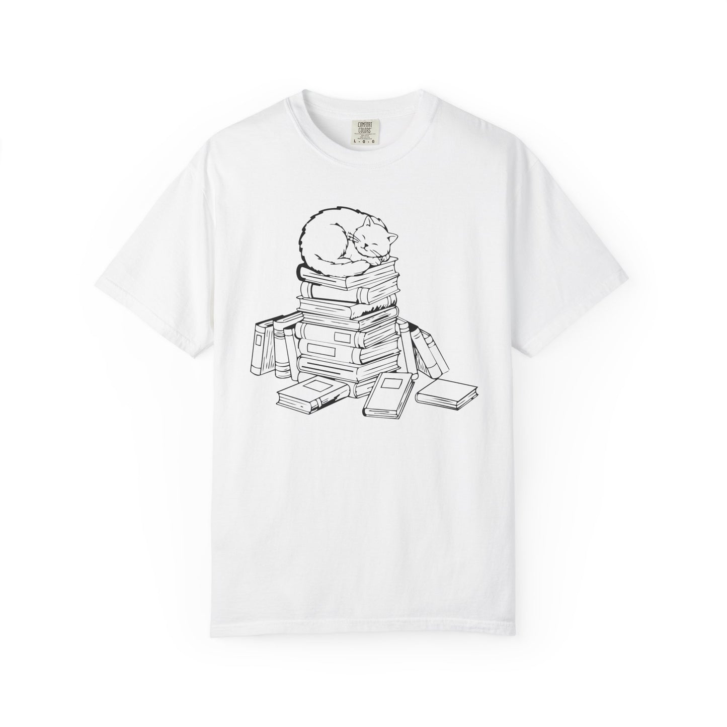 Cat And Books Comfort Colors® Shirt