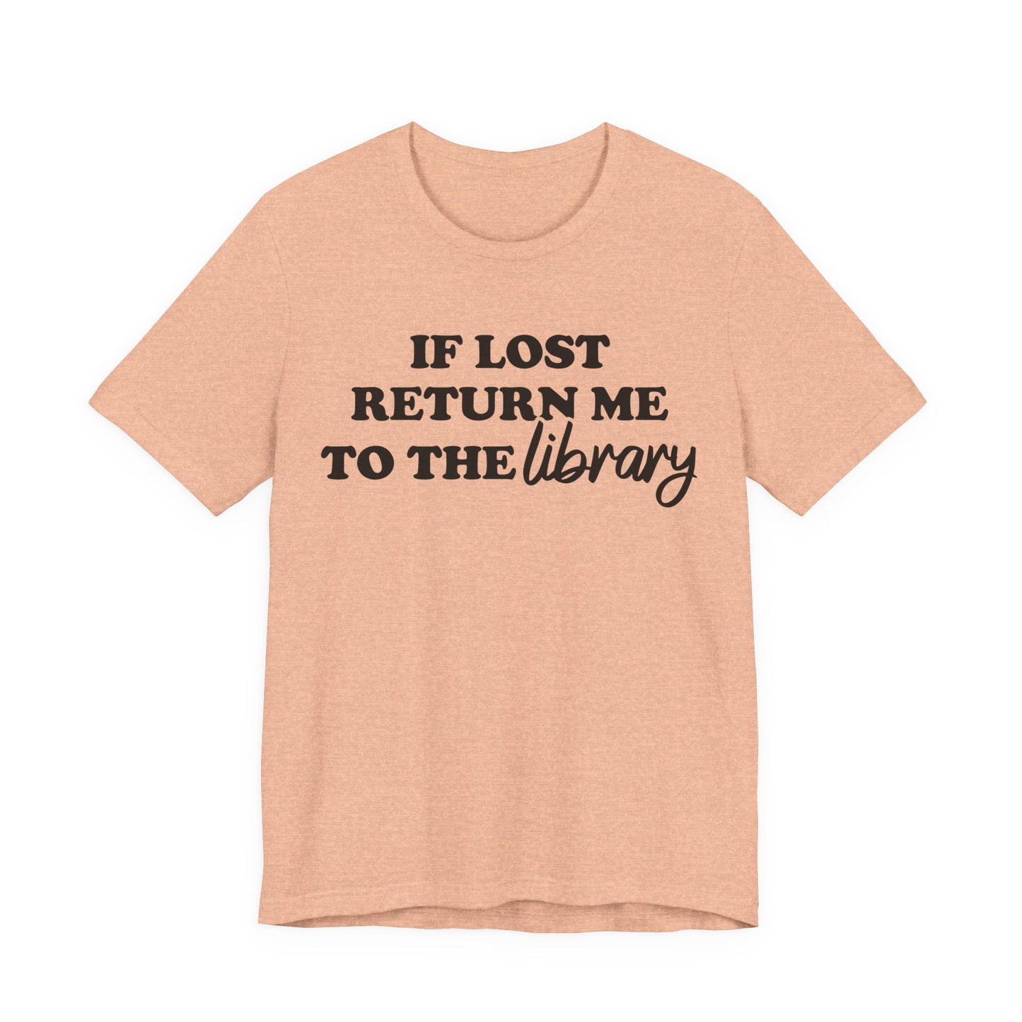If Lost Return Me To The Library T-Shirt