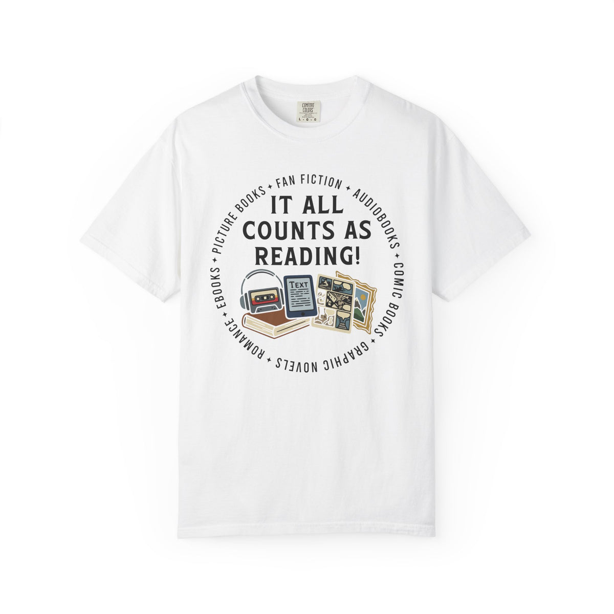 It All Counts As Reading Comfort Colors® Shirt