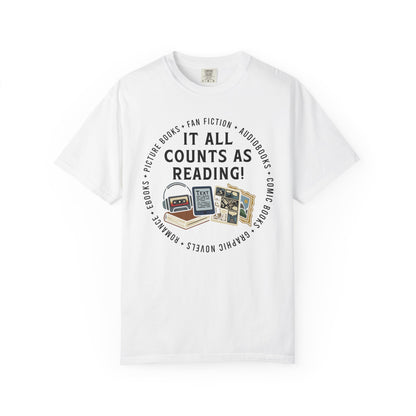 It All Counts As Reading Comfort Colors® Shirt