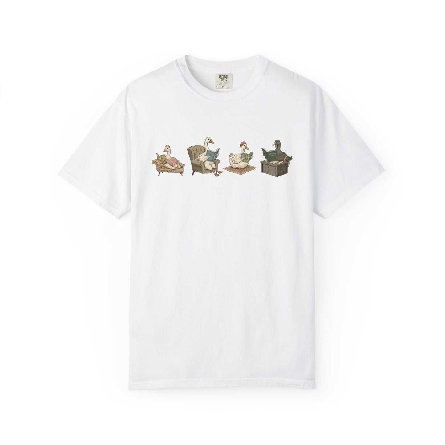 Gooses Reading Books Comfort Colors® Shirt