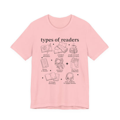 Types Of Readers T-Shirt