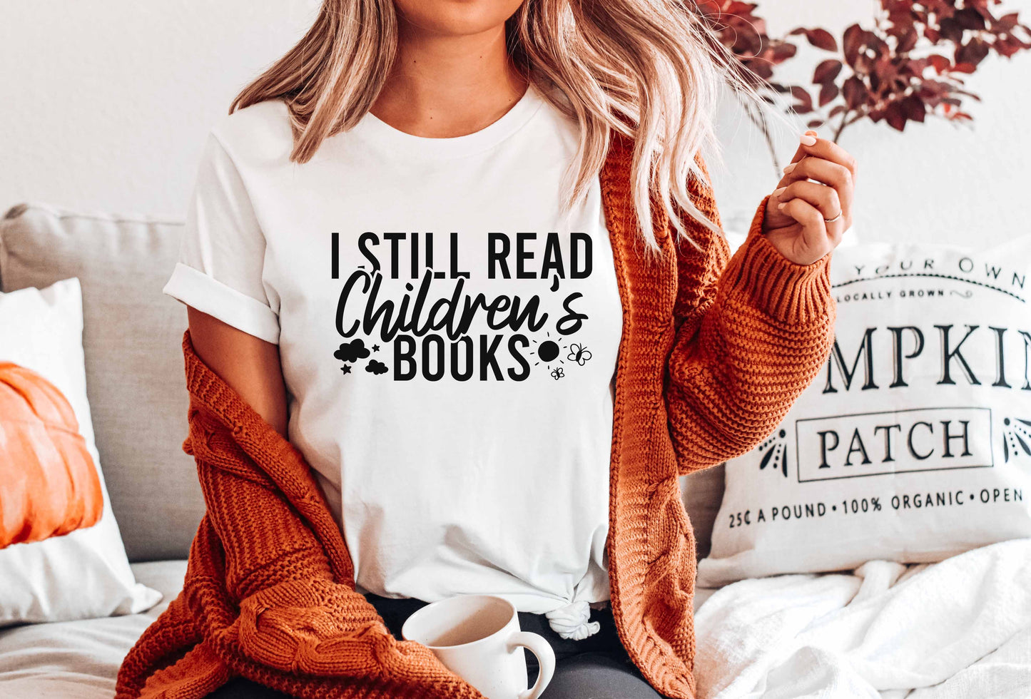 I Still Read Children's Books T-Shirt