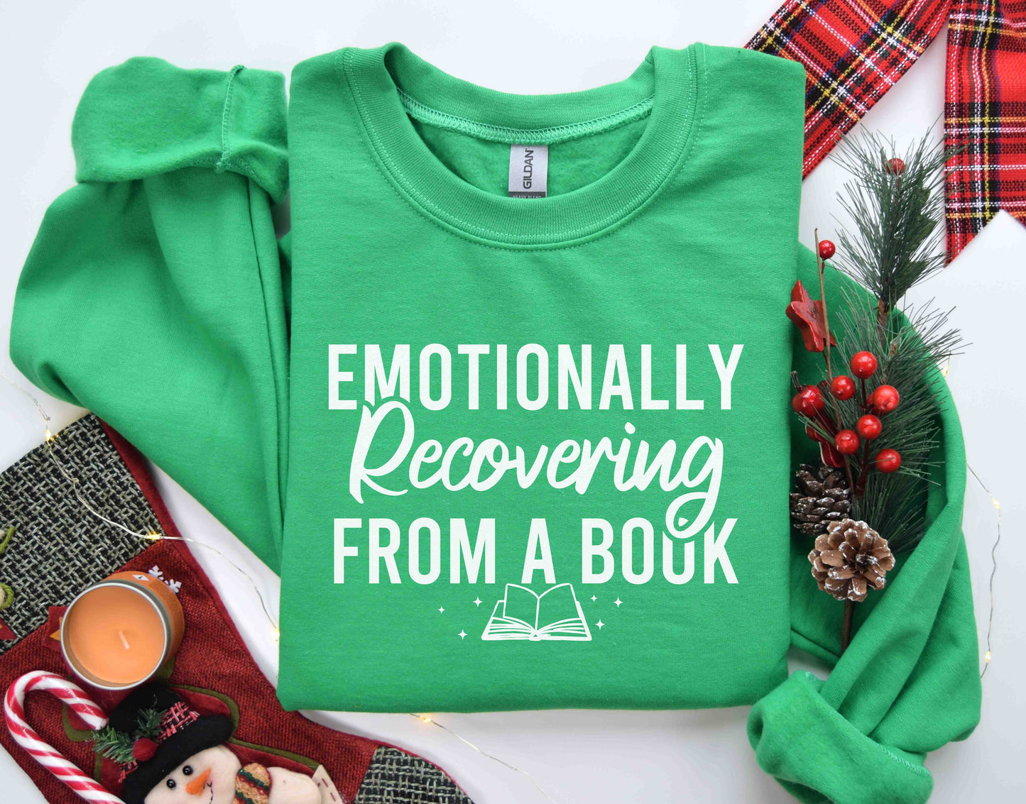 Emotionally Recovering From A Book Sweatshirt