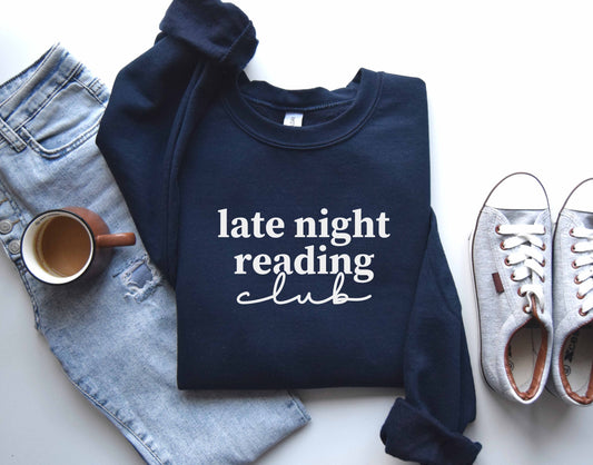 Late Night Reading Club Sweatshirt