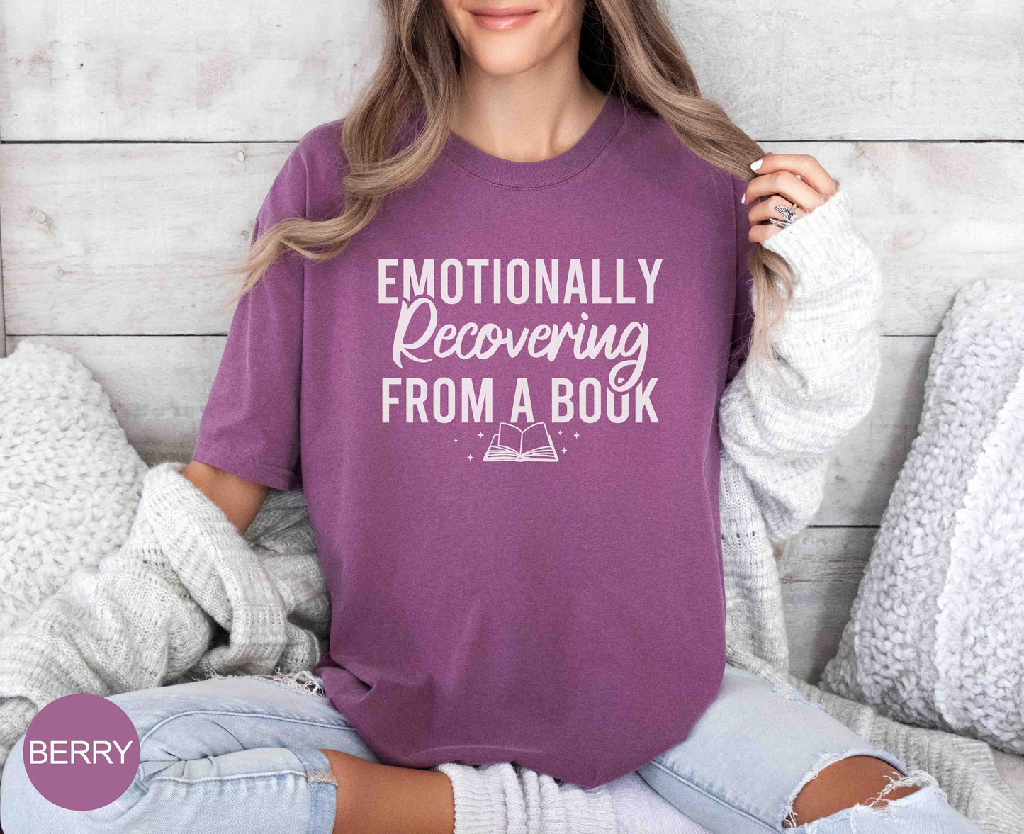 Emotionally Recovering From A Book Comfort Colors® Shirt