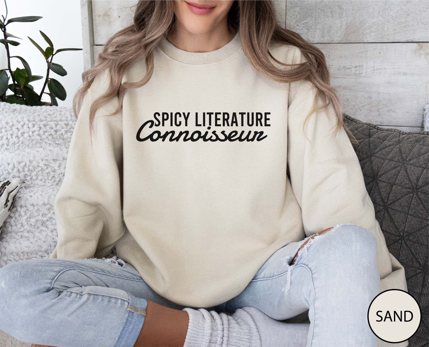 Spicy Literature Connoisseur Sweatshirt